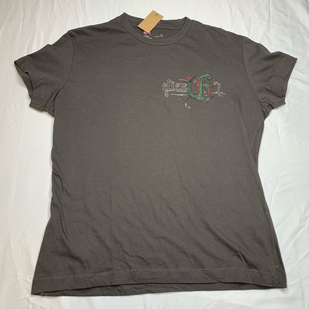 NWT Diesel T Shirt Gray T-Shirt XL / Made in Italy